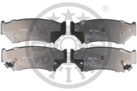 Тормозные колодки передние дисковые Optimal BP-09767
