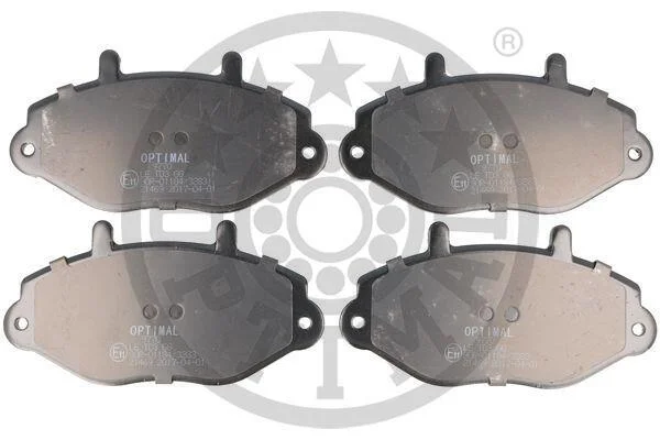 Гальмівні колодки дискові Optimal BP-09770 (фото 1)
