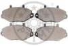 Гальмівні колодки дискові Optimal BP-09770 (фото 2)