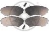 Гальмівні колодки дискові Optimal BP-09779 (фото 1)
