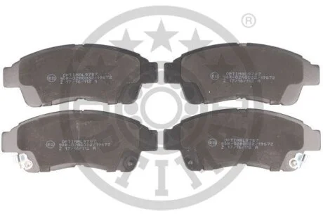 Гальмівні колодки дискові Optimal BP-09787