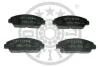 Гальмівні колодки передні дискові Optimal BP-09793 (фото 1)