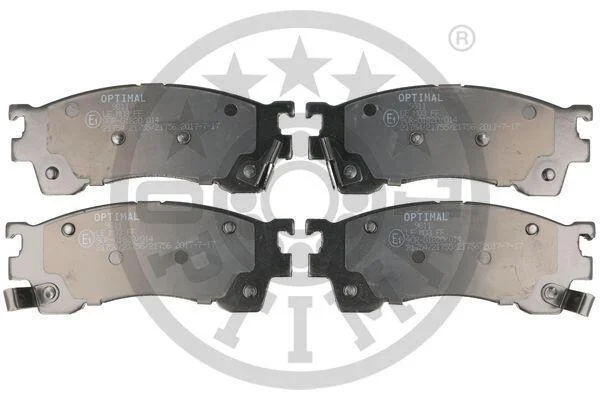 Гальмівні колодки передні дискові Optimal BP-09811 (фото 1)