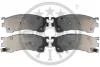 Гальмівні колодки передні дискові Optimal BP-09811 (фото 1)