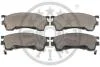 Гальмівні колодки передні дискові Optimal BP-09811 (фото 2)