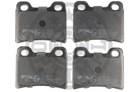 Гальмівні колодки дискові Optimal BP-09813