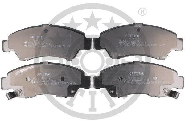 Тормозные колодки передние дисковые Optimal BP-09816 (фото 1)