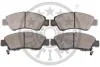 Тормозные колодки передние дисковые Optimal BP-09816 (фото 2)