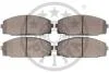 Тормозные колодки передние дисковые Optimal BP-09818 (фото 2)