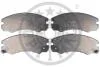 Тормозные колодки передние дисковые Optimal BP-09827 (фото 1)