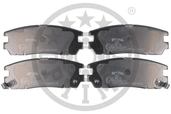 Тормозные колодки дисковые Optimal BP-09828 (фото 1)