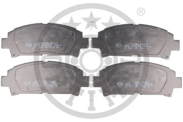 Гальмівні колодки дискові Optimal BP-09829 (фото 1)