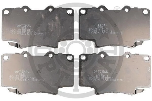 Тормозные колодки передние дисковые Optimal BP-09836 (фото 1)