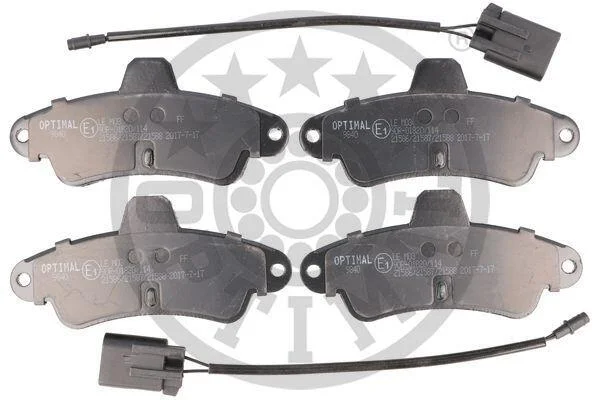 Гальмівні колодки дискові Optimal BP-09840 (фото 1)