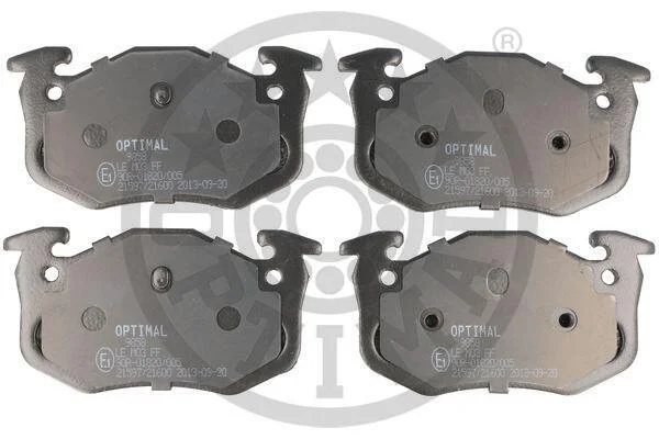 Гальмівні колодки дискові Optimal BP-09858 (фото 1)