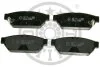 Гальмівні колодки дискові Optimal BP-09862 (фото 1)