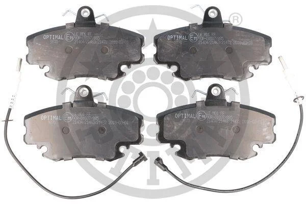 Гальмівні колодки передні дискові Optimal BP-09870 (фото 1)