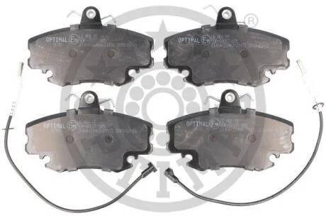 Тормозные колодки передние дисковые Optimal BP-09870