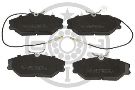 Гальмівні колодки дискові Optimal BP-09871