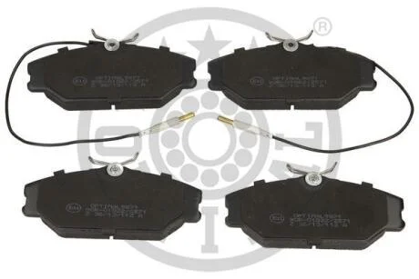 Тормозные колодки передние дисковые Optimal BP-09871