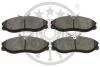 Тормозные колодки передние дисковые Optimal BP-09901 (фото 2)