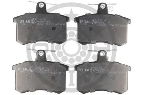 Тормозные колодки дисковые Optimal BP-09907