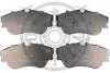 Тормозные колодки передние дисковые Optimal BP-09929 (фото 1)