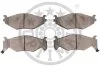 Гальмівні колодки дискові Optimal BP-09937 (фото 2)