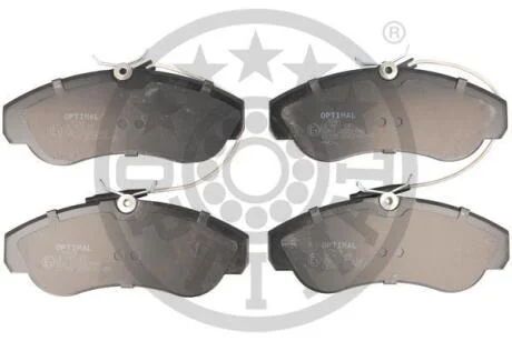 Тормозные колодки передние дисковые Optimal BP-09944