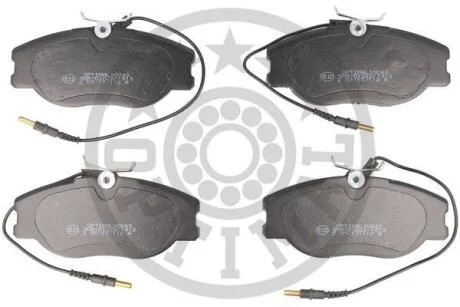 Тормозные колодки передние дисковые Optimal BP-10043