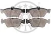 Гальмівні колодки передні дискові Optimal BP-10063 (фото 2)
