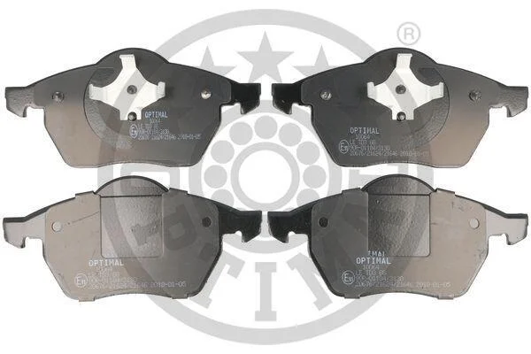 Гальмівні колодки передні дискові Optimal BP-10064 (фото 1)