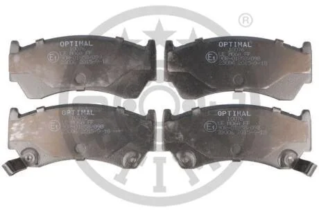 Гальмівні колодки передні дискові Optimal BP-10076