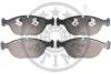 Гальмівні колодки передні дискові Optimal BP-10082 (фото 1)
