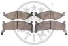 Тормозные колодки передние дисковые Optimal BP-10086 (фото 2)