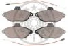 Тормозные колодки передние дисковые Optimal BP-10089 (фото 2)