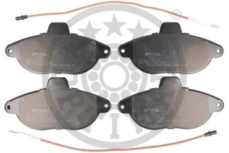 Тормозные колодки передние дисковые Optimal BP-10089