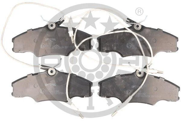 Гальмівні колодки передні дискові Optimal BP-10090 (фото 1)
