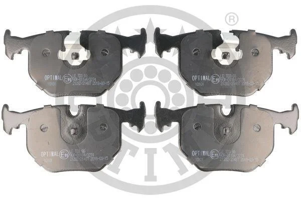 Тормозные колодки дисковые Optimal BP-10101 (фото 1)