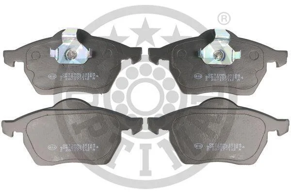 Гальмівні колодки передні дискові Optimal BP-10124 (фото 1)