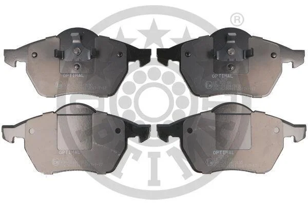 Гальмівні колодки передні дискові Optimal BP-10129 (фото 1)