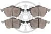 Гальмівні колодки передні дискові Optimal BP-10129 (фото 2)