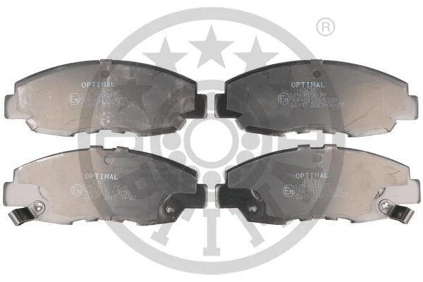 Гальмівні колодки передні дискові Optimal BP-10133 (фото 1)