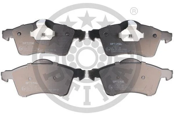 Гальмівні колодки передні дискові Optimal BP-10137 (фото 1)