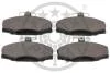 Гальмівні колодки передні дискові Optimal BP-10143 (фото 2)