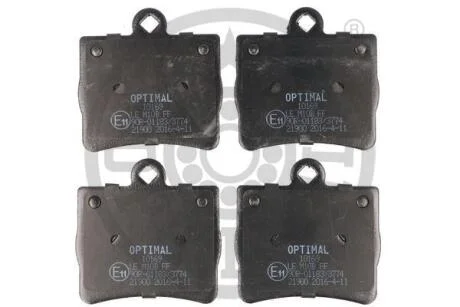 Тормозные колодки дисковые Optimal BP-10169