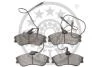 Тормозные колодки передние дисковые Optimal BP-10173 (фото 2)