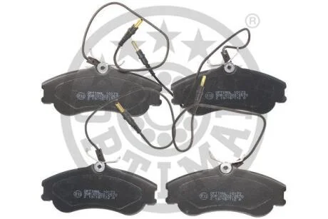 Тормозные колодки передние дисковые Optimal BP-10173