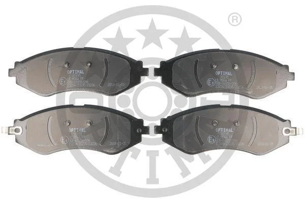Гальмівні колодки передні дискові Optimal BP-10195 (фото 1)