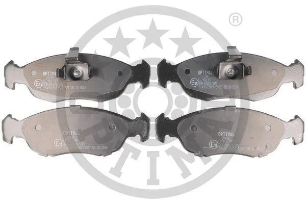 Гальмівні колодки передні дискові Optimal BP-10198 (фото 1)